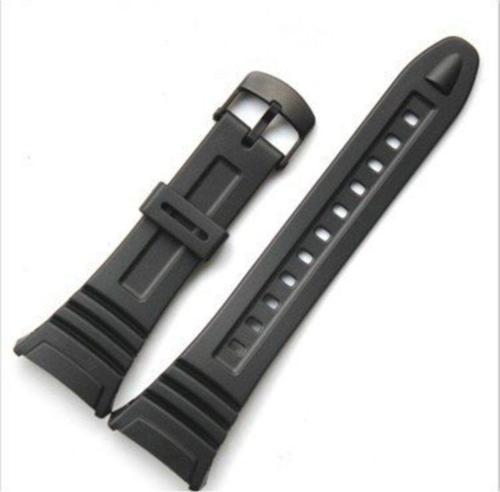 Casio W96 H Siyah Silikon Saat Kordonu