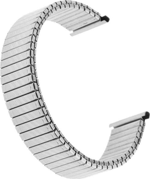 Yaylı Çelik Paslanmaz Metal Silver Saat Kordonu Kayışı 14Mm