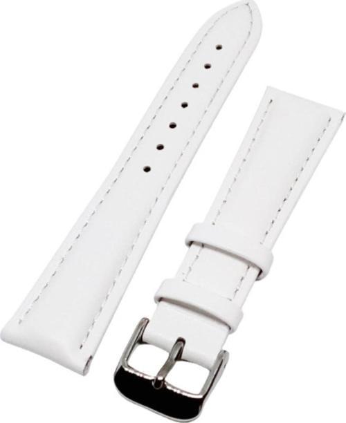 Lacoste Uyumlu 20/16Mm Beyaz Deri Saat Kordonu