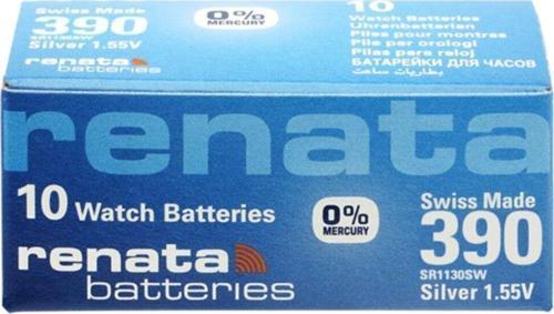 390 Sr1130Sw 1.55V Saat Pili 10'Lu