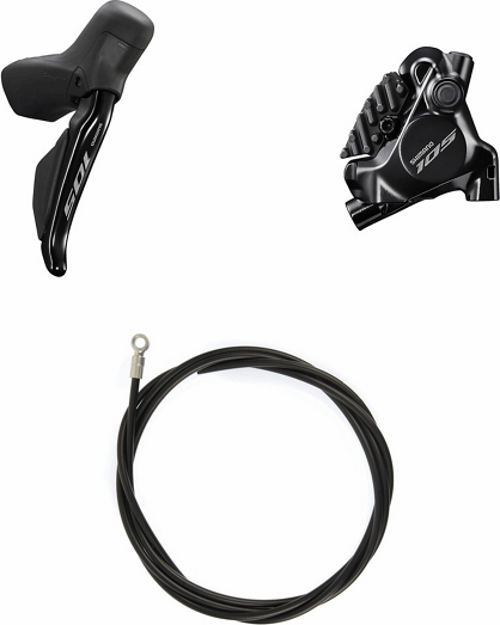 SHIMANO 105 ST-R7170 (R), BR-7170 (R) Di2 ARKA DİSK FREN SET