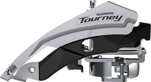 SHIMANO TOURNEY FD-TY601-L3 Üçlü TOP SWING Kelepçe-tipi M (31,8 mm)  L (34,9 mm) ÖN VİTES DEĞİŞTİRİC