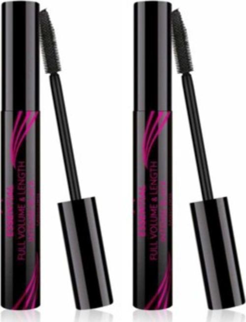 Ekstra Hacim & Uzunluk Veren Siyah Maskara - Essential Full Volume & Lenght Intense X 2 Adet