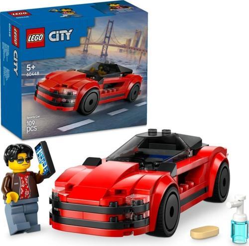 LEGO 60448 City Kırmızı Spor Araba