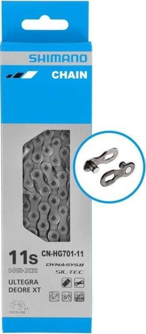 SHIMANO CN-HG701 11 VİTES 138 BAKLA (Quick-Link Dahil) ZİNCİR