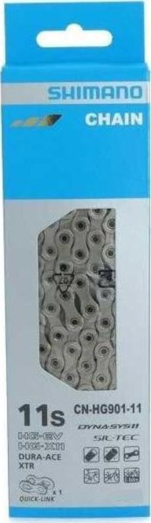 SHIMANO DURA ACE CN-HG901 11 VİTES 138 BAKLA ZİNCİR  (QUICK-LINK DAHİL)