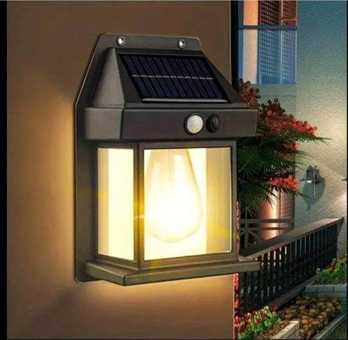 Hareket Sensörlü Güneş Enerjili Bahçe Led Ampul Su Geçirmez 3 Mod'lu Bahçe Led Solar Led