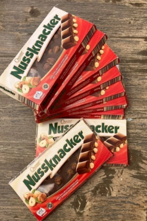 Nussknacker Tüm Fındıklı Alman Çikolatası 100 gr 5'li