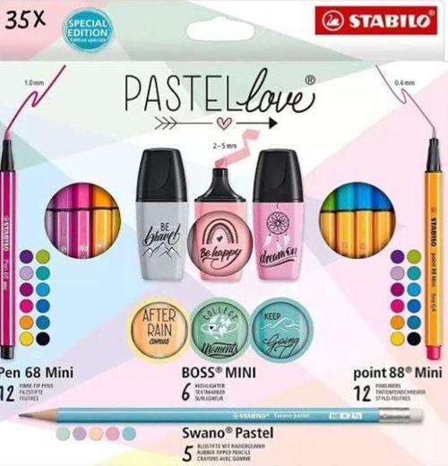 STABILO Pastellove Mini Set 35'li