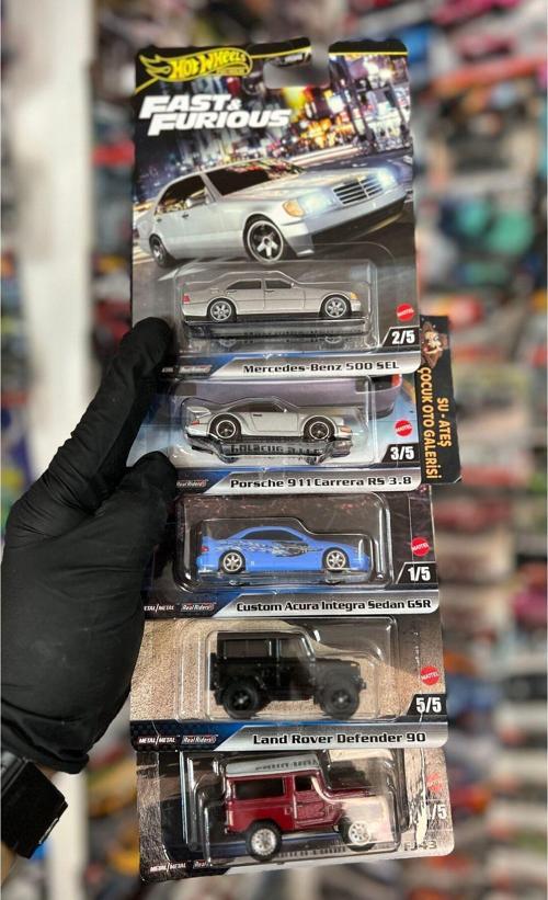 Premıum Fast And Furıous 5’Li Set