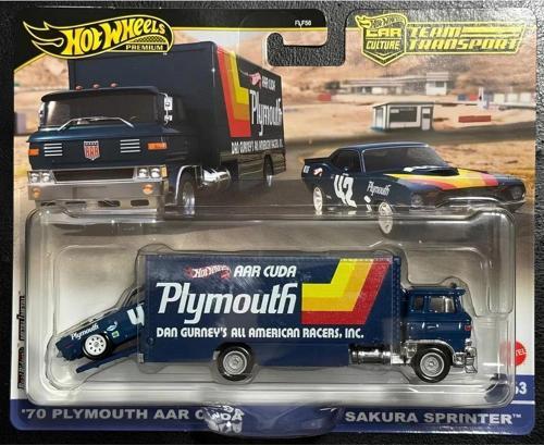 Premıum Team Transport 70 Plymouth Cuda Sakura Sprinter