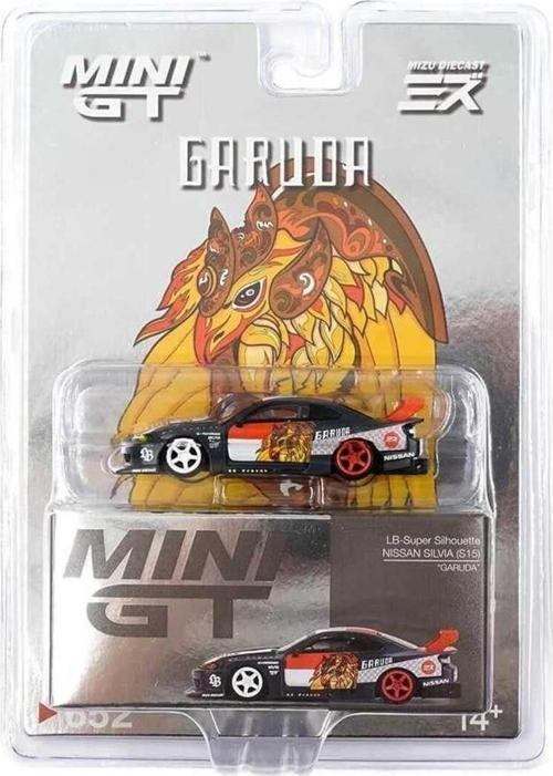 1/64 Lb-Super Nissan Sılvıa (S15)“Garuda” Mını Gt X Mızu Diecast
