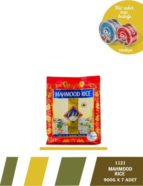 1121 Basmati Pirinç 900Gr X7Adet+ Qu Ton Balığı 160 Gr(Hediye)