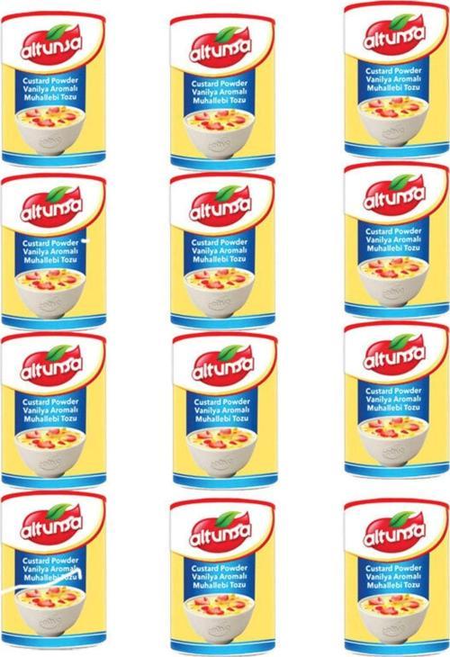 Custard Powder Vanılya Aromalı "Muhallebı Tozu" 300G X 12 Adet