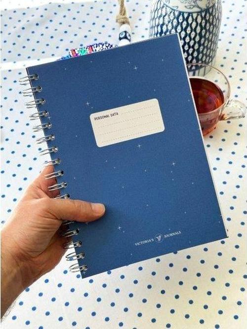 Sert Kapaki Spiralli Defter 17x24 cm 90 gr . 96 Yaprak Çizgili