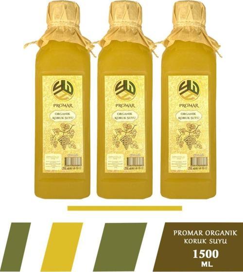 Ekşi Koruk Suyu 500Ml×3 Adet