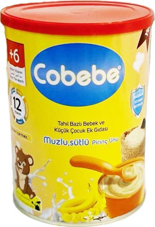 Bebek Maması Muzlu Sütlü 400 Gr
