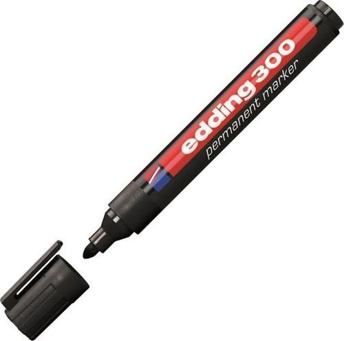EDDING PERMANENT MARKÖR E-300 SIYAH - 10 Adet