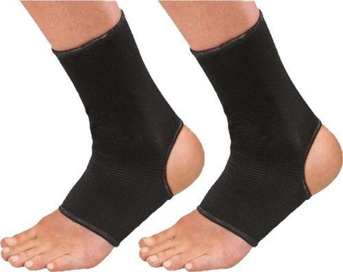 CKSpor Kickboks Çorabı Boks Muay Thai Çorabı Ayak Bilek KoruyucuAyak Bandajı Siyah L