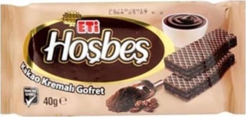 Hoşbeş Gofret Kakaolu 40 Gr
