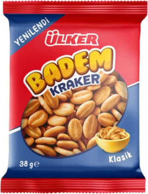 Badem Kraker Sade 38 G ( 12 Adet )