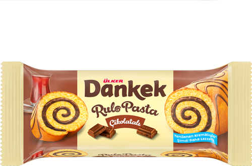 DANKEK Rulo Pasta Çikolatalı - 235 gram - 8 Adet