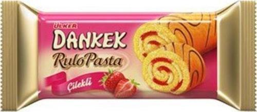 Dankek Rulo Pasta Çilekli 8 Adet