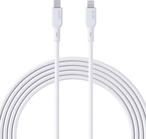 Cb-ncl1 -wh Naylon Örgülü 3a 480mbps Type-c Lightning Kablosu 1.8m