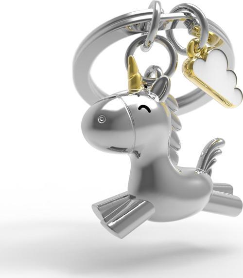 3D Uçan Unicorn Anahtarlık