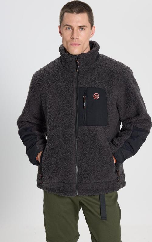 Fermuarlı Sherpa Erkek Ceket W232218003