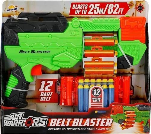 45803 Air Warriors Belt Blaster Sünger Dart Atan Silah