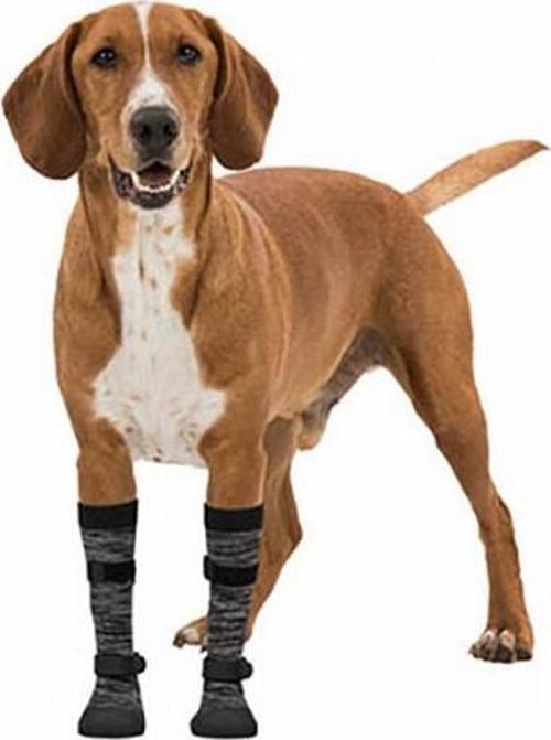Yumuşak Köpek Çizmesi XL 2 Adet Siyah Gri