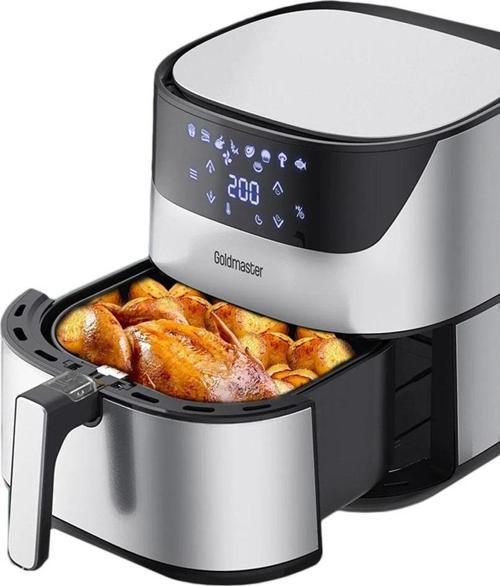 Chefcook Airfryer Inox 6,4 Litre XXL 2000W Sıcak Hava Fritözü