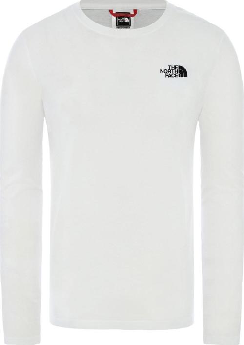 M L/S RED BOX TEE - EU Erkek T-Shirt NF0A493LFN41