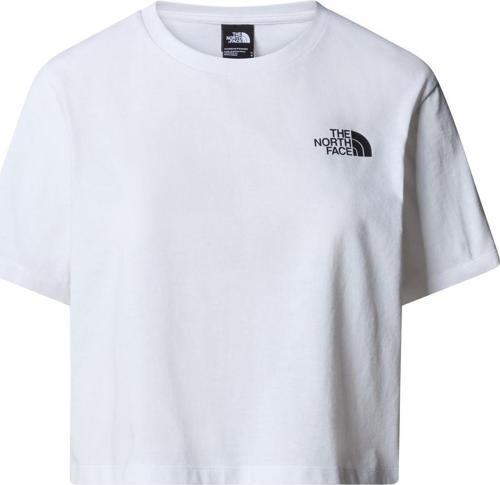 W SIMPLE DOME CROPPED SLIM TEE  Kadın T-Shirt NF0A87U4FN41