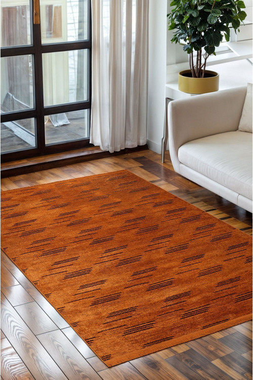 Sierra 3 0315 Makineda Yıkanabilir Kaymaz Taban Şönil Dokuma Halı 80x250 cm