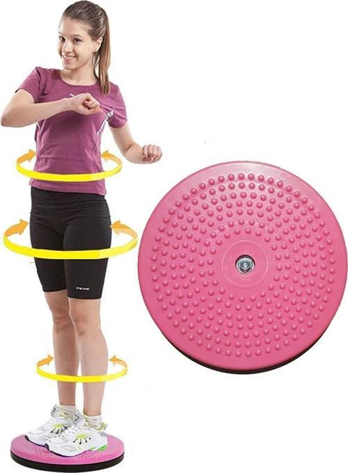 Twister Disc - Pembe Bel Kalça Egzersiz Aleti Pembe