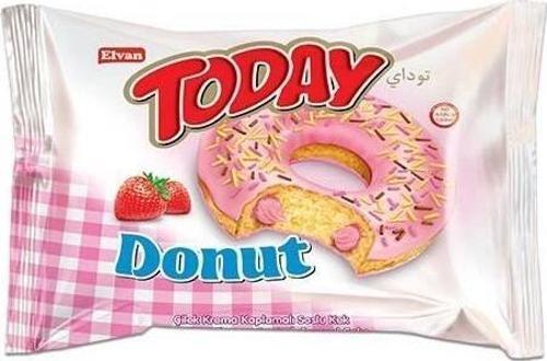 DONUT ÇİLEKLİ 40 GR