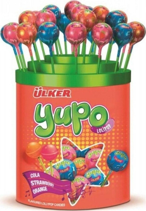 Yupo Lolipop Şeker X 120 Adet