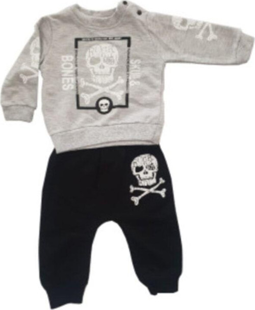 Kuru Kafa Baskılı Erkek Bebek Takım