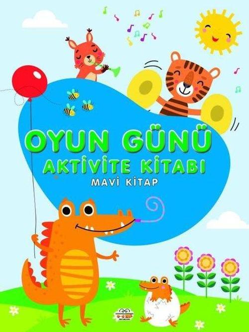 Oyun Günü Aktivite Kitabı - Mavi Kitap