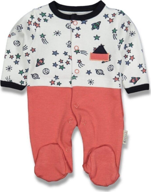Prematüre Nar Çiçeği Renk Bebek Tulum 1022591