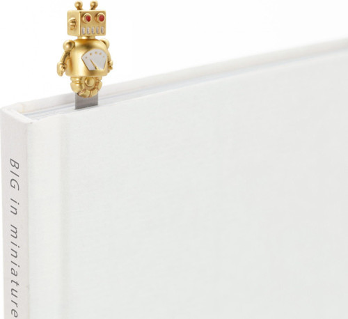 Robot Kitap Ayracı Gold