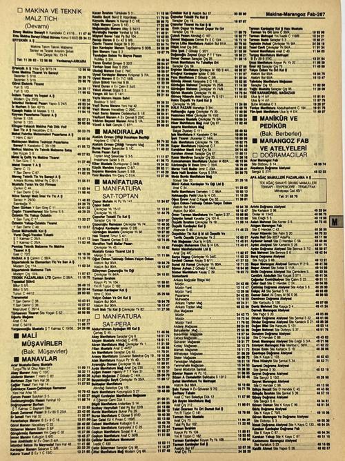 Ankara 1986 Meslek Reklam İlanı Efemera S267