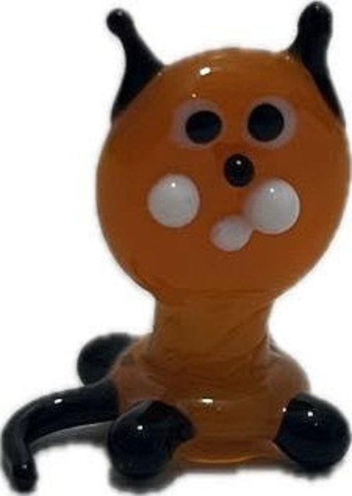 El Yapımı Mini Murano Cam Kedi Biblo A158-02