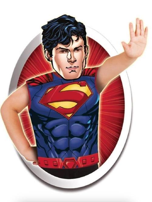 DC Comics Superman Maskeli Kostüm 3-6 Yaş