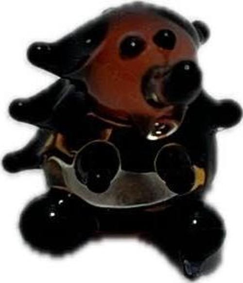 El Yapımı Mini Murano Cam Kirpi Biblo A157-06