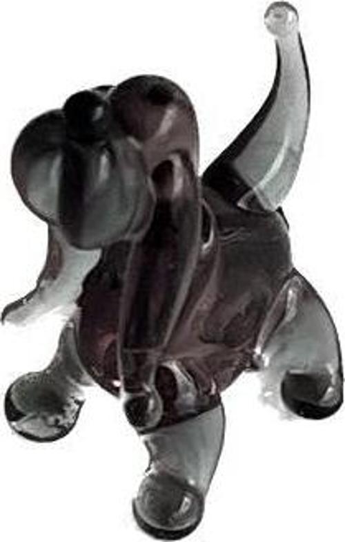 El Yapımı Mini Murano Cam Köpek Biblo A111-05