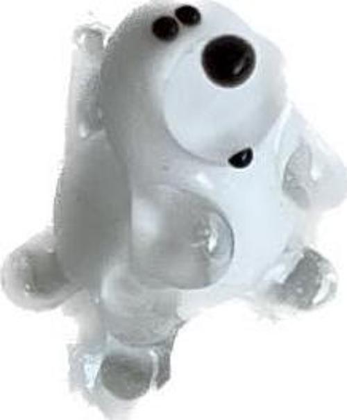 El Yapımı Mini Murano Cam Köpek Biblo A117-05