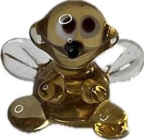 El Yapımı Mini Murano Cam Arı Biblo A147-03